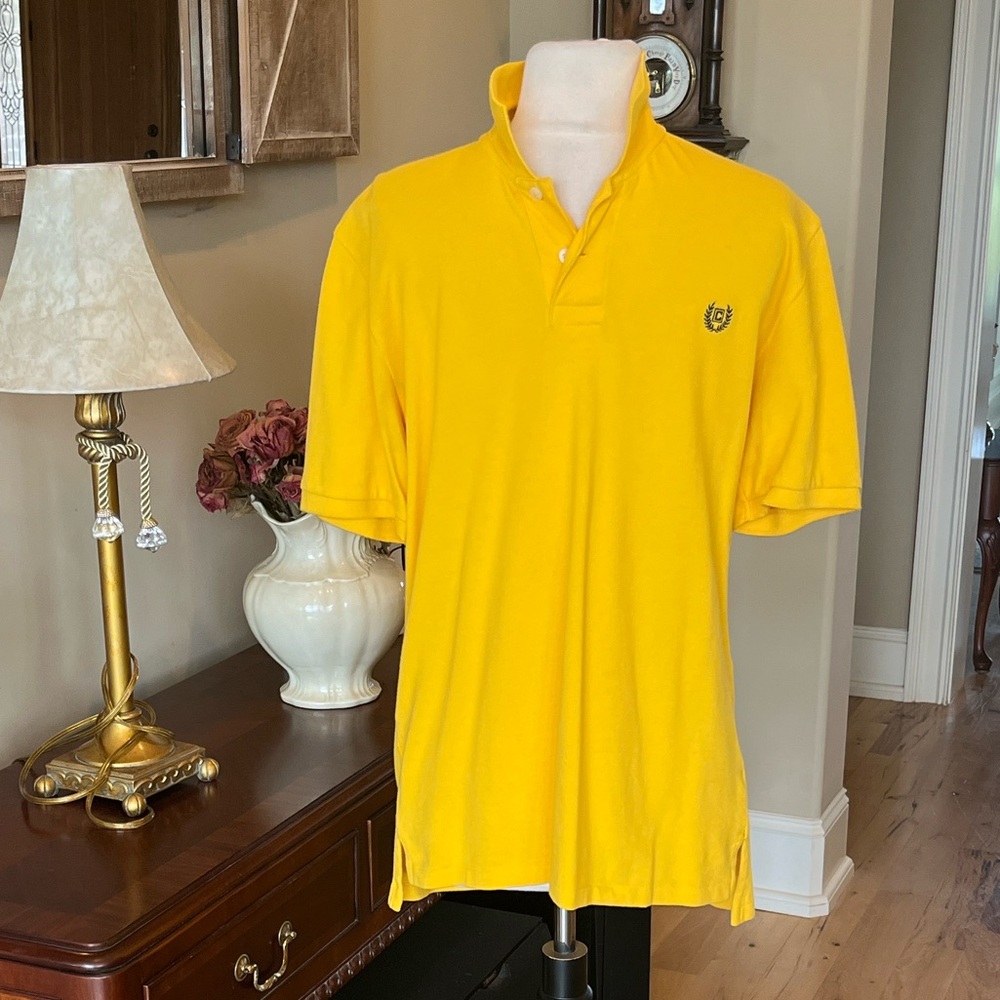 Bright Yellow Gold Chaps Polo
